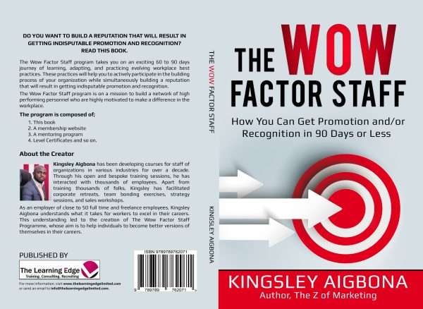 Wow Factor Staff Book